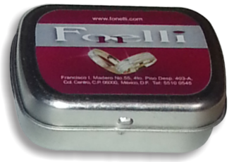 Pastillero Cuadrado 30 g.