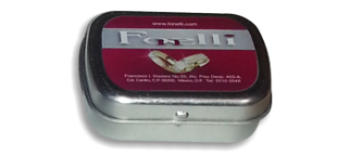 Pastillero rectangular 30 g.